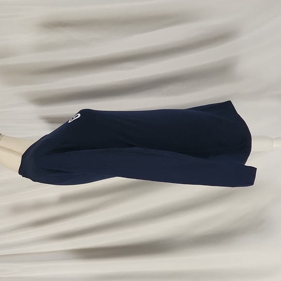 Gymshark Women's Long Sleeve Navy Blue Shirt Size Small Cotton Blend - Picture 4 of 6